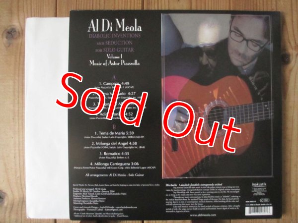 画像2: Al Di Meola / Diabolic Inventions And Seduction For Solo Guitar Volume I (Music Of Astor Piazzolla) (2)