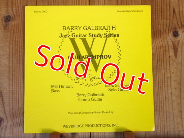 画像1: Barry Galbraith / Guitar Improv (1)