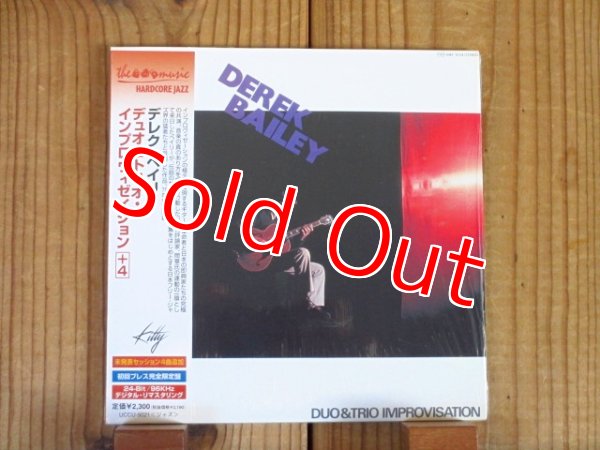 画像1: Derek Bailey / Duo & Trio Improvisation (1)