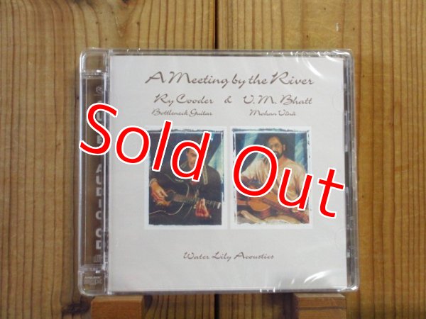 画像1: ライクーダー&VMバットの超高音質アナログ・プロダクションズのハイブリッドSACDが入荷！■Ry Cooder & V.M. Bhatt / A Meeting By The River (1)