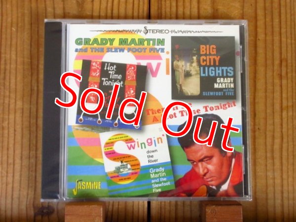 画像1: ロカビリーギター裏ヒーロー、グラディマーティンの1stから3rdまで全曲収録したお買い得盤！■Grady Martin And The Slew Foot Five / There'll Be a Hot Time Tonight (1)