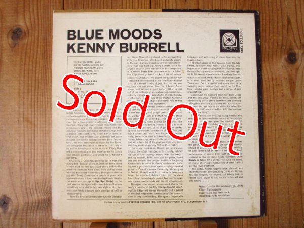 画像2: Kenny Burrell / Blue Moods (2)