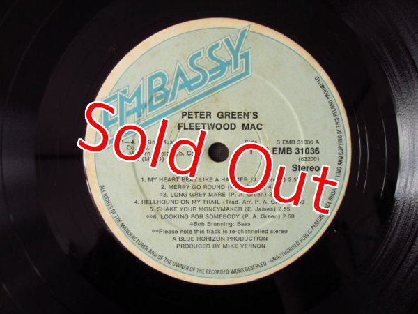画像3: Peter Green / Peter Green's Fleetwood Mac (3)