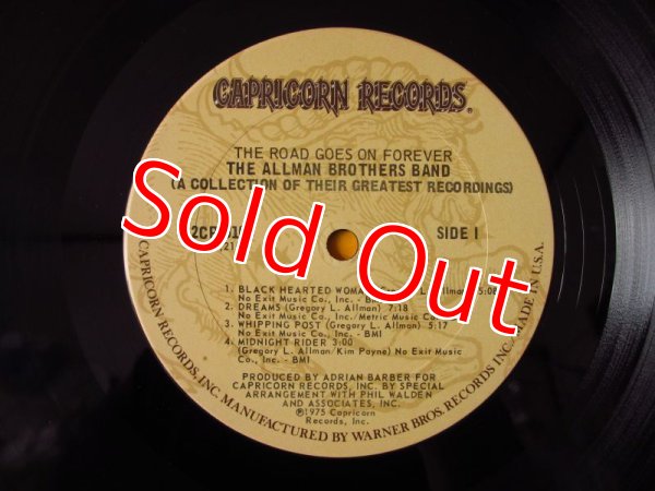 画像4: The Allman Brothers Band / The Road Goes On Forever (4)