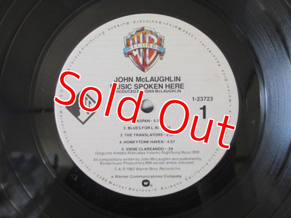 画像3: John McLaughlin / Music Spoken Here (3)