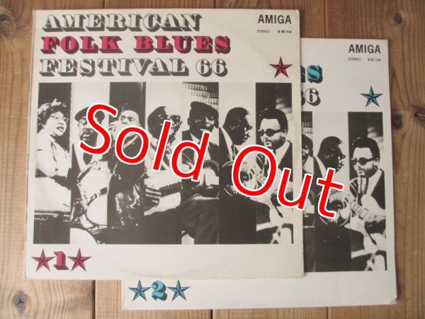 画像1: 2枚セット！■V.A. / American Folk Blues Festival 66 - 1 & 2 (1)