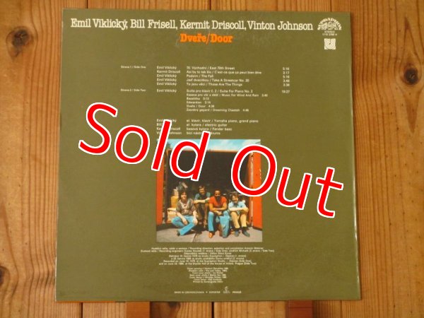 画像2: Bill Frisell, Emil Viklicky, Kermit Driscoll, Vinton Johnson / Dvere / Door (2)