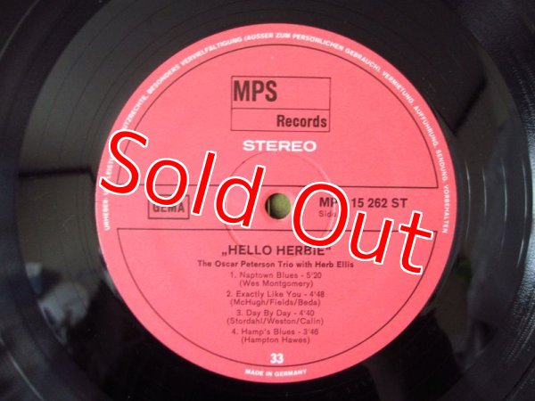 画像4: The Oscar Peterson Trio With Herb Ellis - Hello Herbie (4)