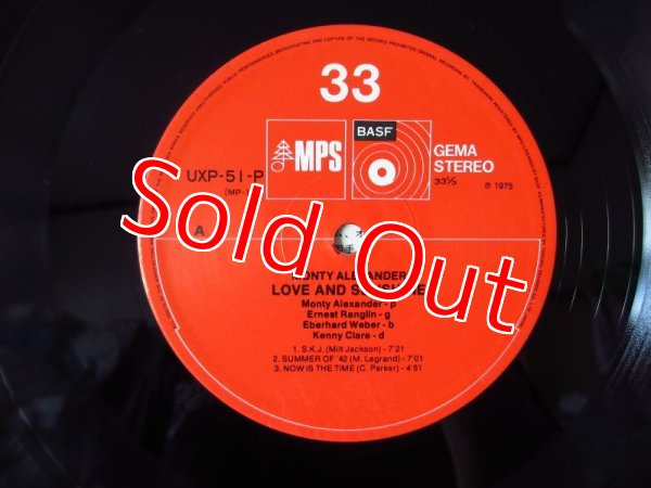 画像3: Monty Alexander - Ernest Ranglin / Love And Sunshine (3)