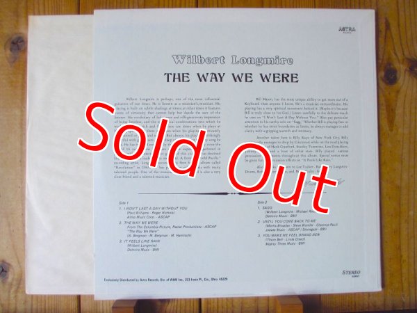 画像2: Wilbert Longmire / The Way We Were (2)