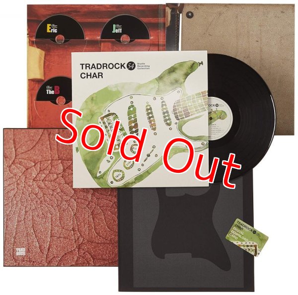 画像1: チャーの「TRADROCK」シリーズ Blu-Ray Disc７枚＋アナログ盤＋ブックレット付他、豪華限定BOXが入荷！■Char / TRADROCK Blu-Ray and Archive Box (1)