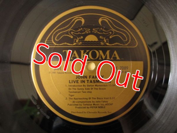 画像3: John Fahey / Live In Tasmania (3)