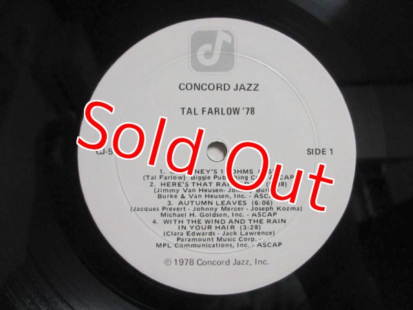 画像3: Tal Farlow / Tal Farlow' 78 (3)