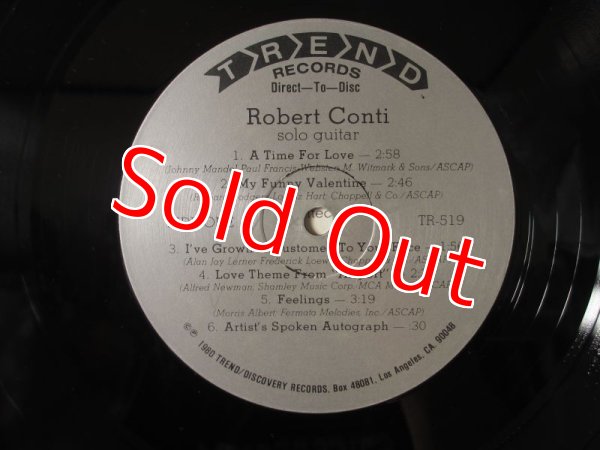 画像3: 長岡鉄男A級外盤セレクション高音質ダイレクトディスク盤！■Robert Conti / Solo Guitar (3)