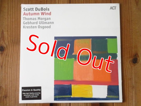画像1: トーマスモーガンが参加のスコットデュボアACT新作がアナログ盤で入荷！■Scott Dubois / Autumn Wind (1)