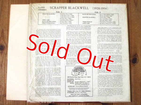 画像2: Scrapper Blackwell / The Virtuoso Guitar Of Scrapper Blackwell (2)