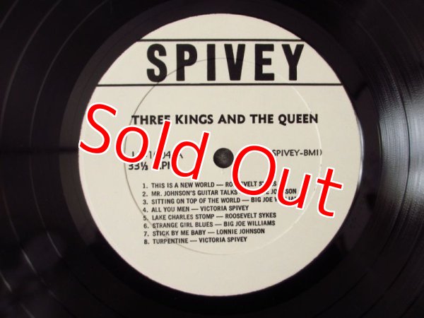 画像3: Victoria Spivey, Lonnie Johnson, Roosevelt Sykes, Big Joe Williams / Three Kings And The Queen (3)