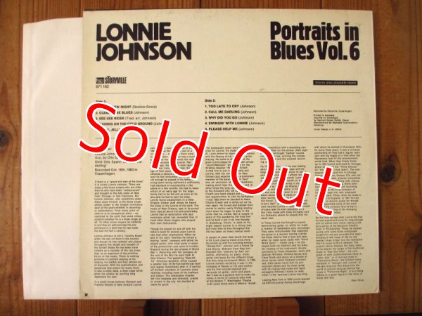 画像2: Lonnie Johnson / Portraits In Blues Vol. 6 (2)