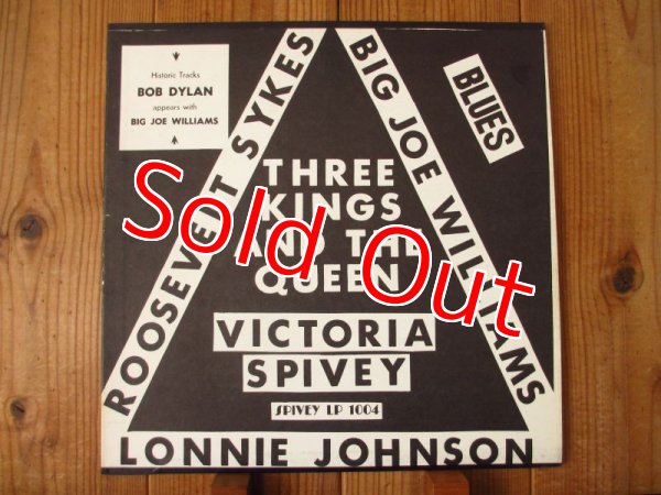 画像1: Victoria Spivey, Lonnie Johnson, Roosevelt Sykes, Big Joe Williams / Three Kings And The Queen (1)