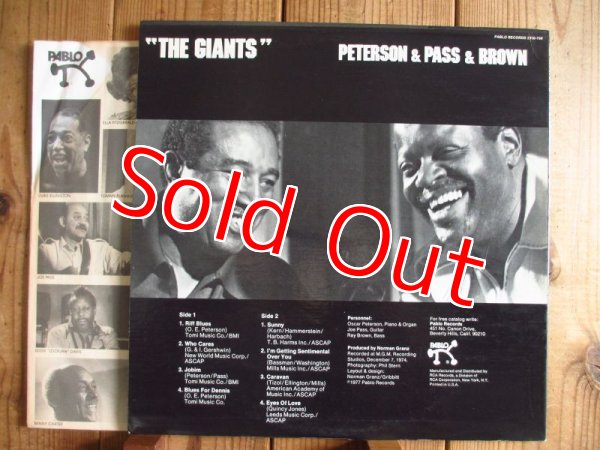 画像2: Joe Pass & Oscar Peterson & Ray Brown / The Giants (2)