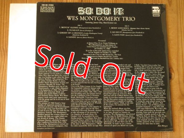 画像2: Wes Montgomery / So Do It (2)