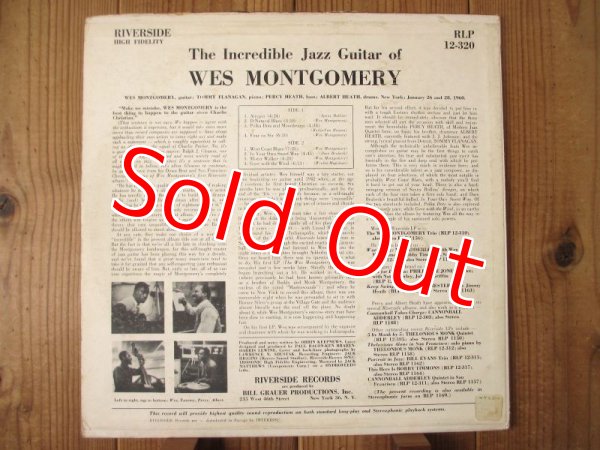 画像2: Wes Montgomery / The Incredible Jazz Guitar (2)