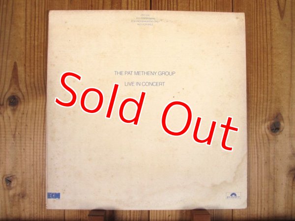 画像1: Pat Metheny Group / Live In Concert (Promo Only) (1)