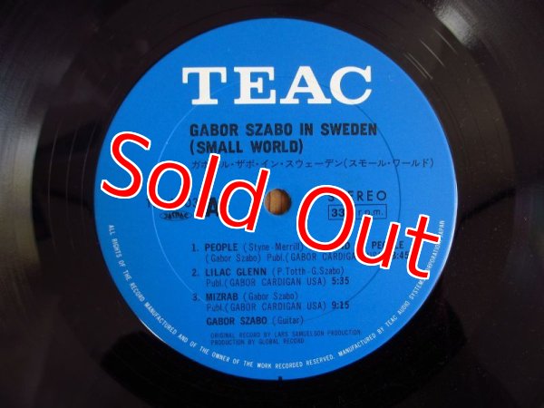 画像3: Gabor Szabo / In Sweden (Small World) (3)
