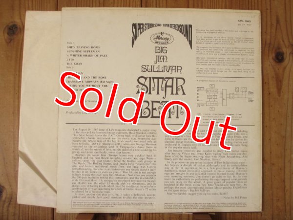 画像2: ジョンマクラフリンやジミーペイジが参加したシタール＋ジャズロック傑作！■Big Jim Sullivan / Sitar A Gogo (2)