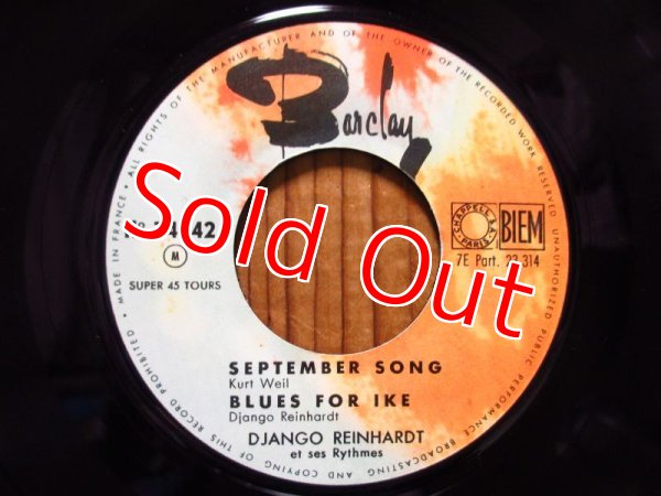 画像3: Django Reinhardt / September Song (3)