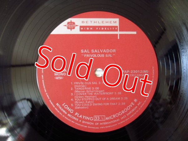 画像3: Sal Salvador / Frivolous Sal (3)