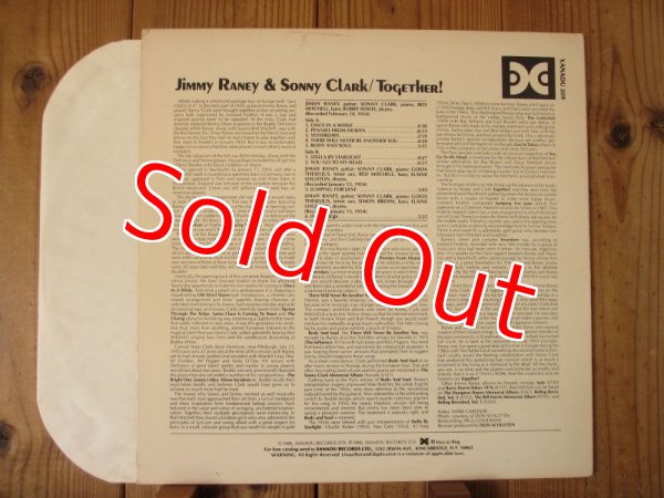 画像2: Jimmy Raney & Sonny Clark / Together! (2)