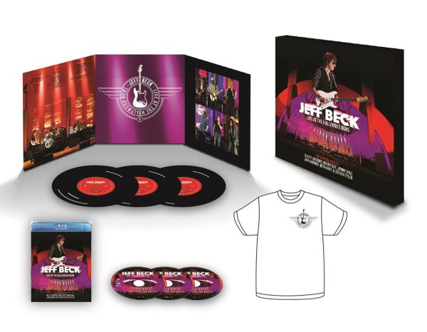 画像1: Jeff Beck / ライヴ・アット・ハリウッド・ボウル 2016 (デラックス・エディションBlu-ray+2CD+3LP+T-SHIRT BOX) (1)