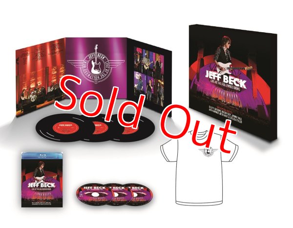 画像1: Jeff Beck / ライヴ・アット・ハリウッド・ボウル 2016 (デラックス・エディションBlu-ray+2CD+3LP+T-SHIRT BOX) (1)