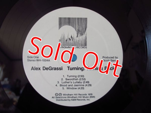画像3: Alex De Grassi / Turning: Turning Back (3)