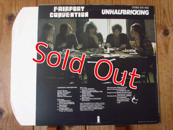 画像2: Fairport Convention / Unhalfbricking (2)