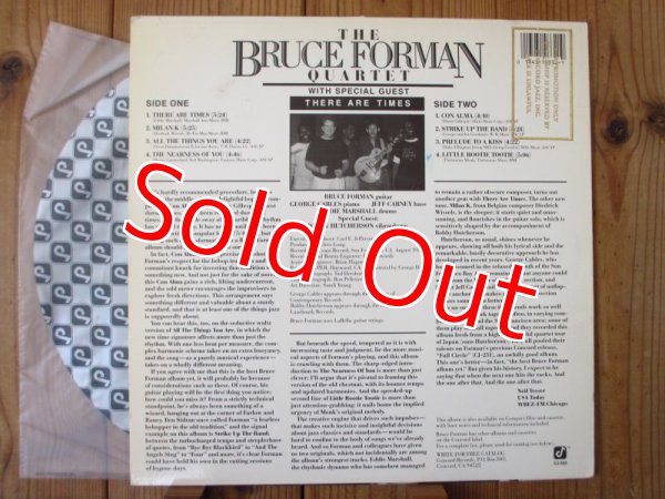 画像2: Bruce Forman Quartet / There Are Times (2)