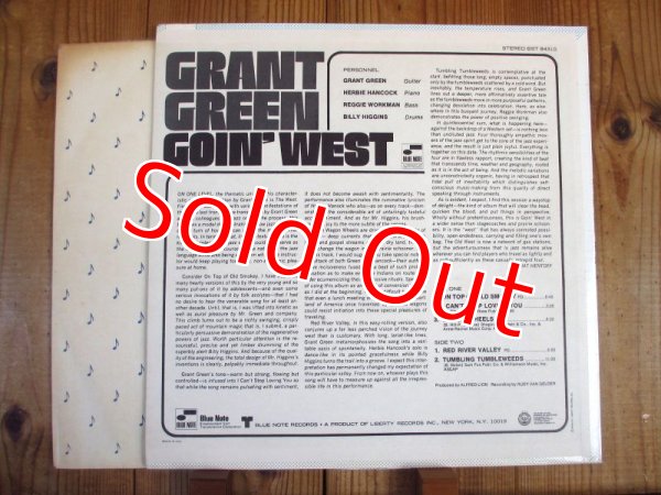 画像2: Grant Green / Goin' West (2)