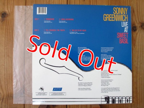 画像2: Sonny Greenwich / Live At Sweet Basil (2)