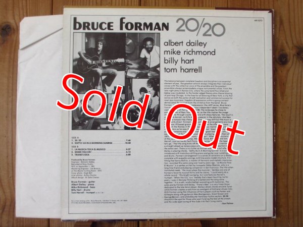 画像2: Bruce Forman / 20/20 (2)