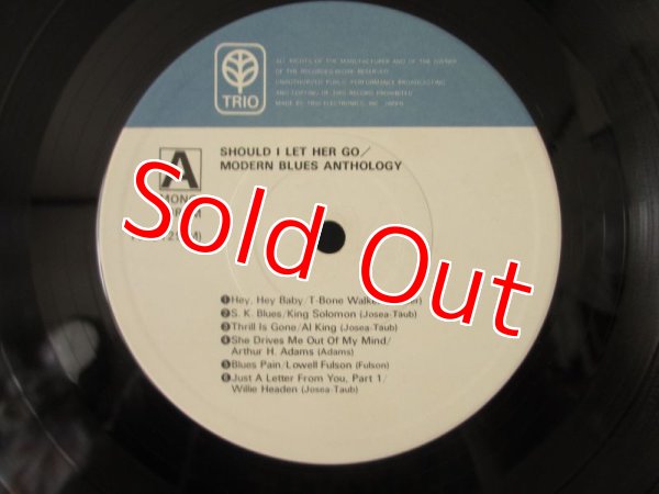 画像3: V.A. (T-Bone Walker, Lowell Fulson, King Solomon, etc.) / Should I Let Her Go - Modern Blues Anthology Vol. 10 (3)