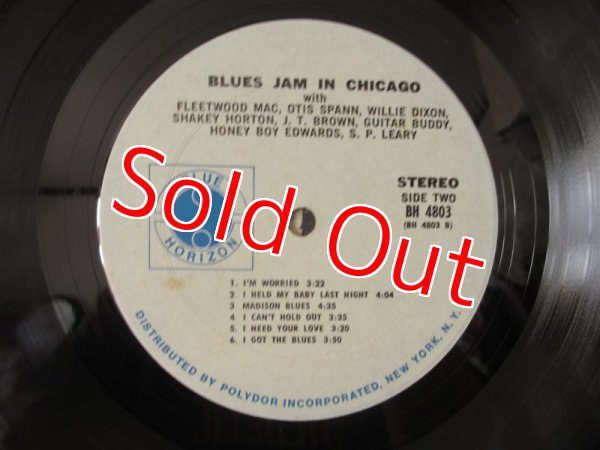 画像3: Fleetwood Mac, Otis Spann, Willie Dixon, Shakey Horton, J.T. Brown, Buddy Guy, Honeyboy Edwards, S.P. Leary / Blues Jam In Chicago - Volume One (3)