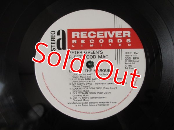 画像3: Peter Green's Fleetwood Mac / Live At The Marquee (3)