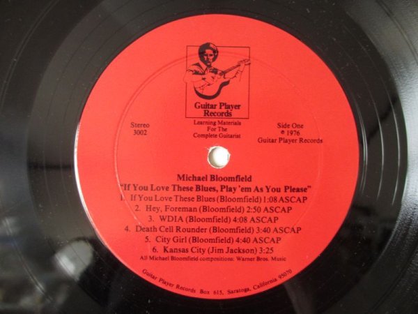 画像3: Mike Bloomfield / If You Love These Blues, Play 'Em As You Please (3)