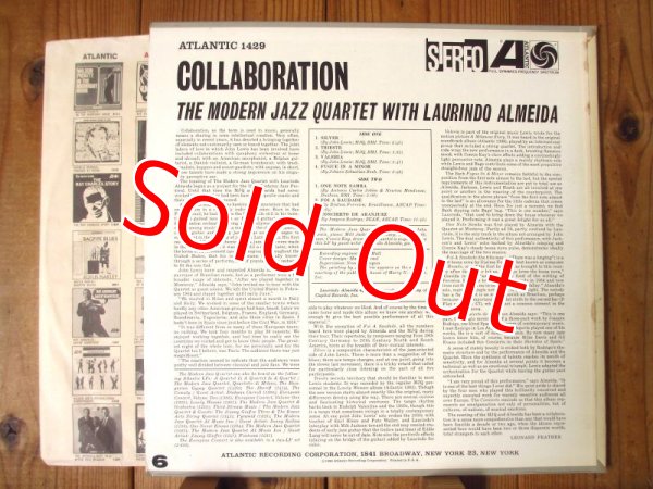 画像2: The Modern Jazz Quartet With Laurindo Almeida / Collaboration (2)