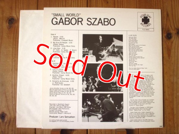 画像2: Gabor Szabo / Small World (2)