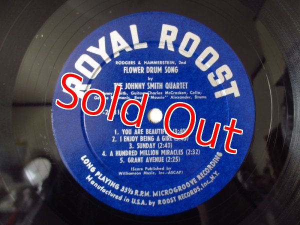 画像3: Johnny Smith Quartet / Flower Drum Song (3)