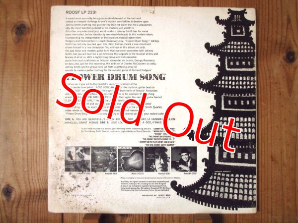 画像2: Johnny Smith Quartet / Flower Drum Song (2)