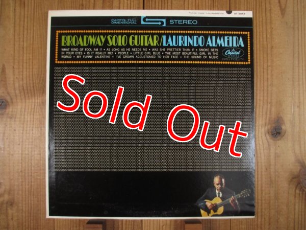 画像1: Laurindo Almeida / Broadway Solo Guitar (1)