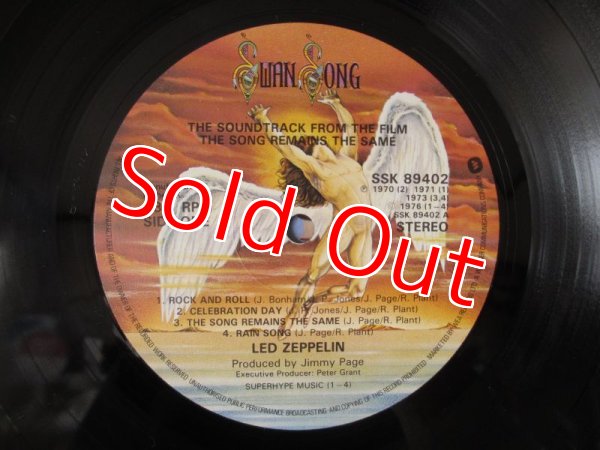 画像4: Led Zeppelin / The Soundtrack From The Film The Song Remains The Same (4)